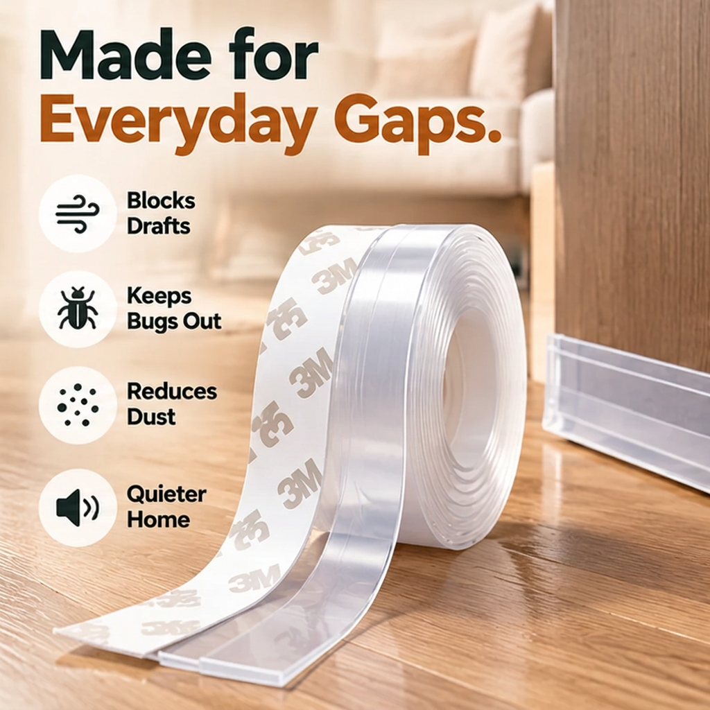 Self-Adhesive Door & Window Weather Stripping