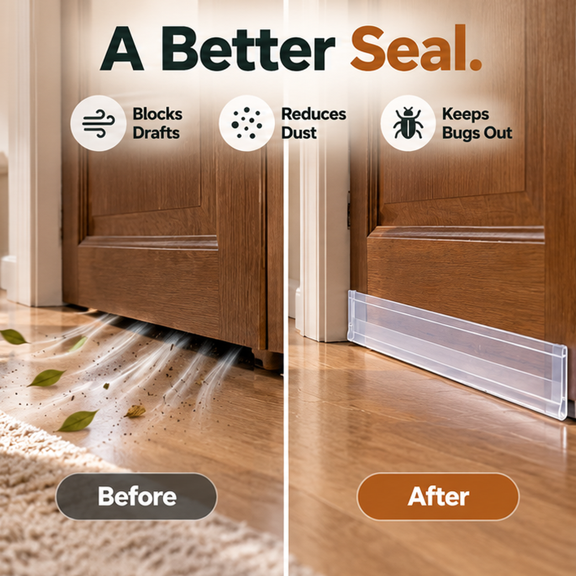 Self-Adhesive Door & Window Weather Stripping