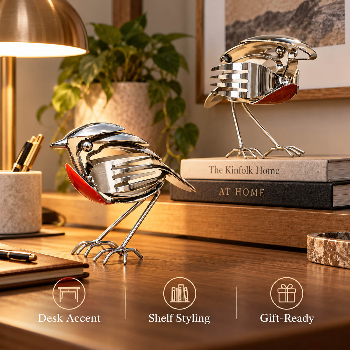 Creative Metal Bird Sculpture