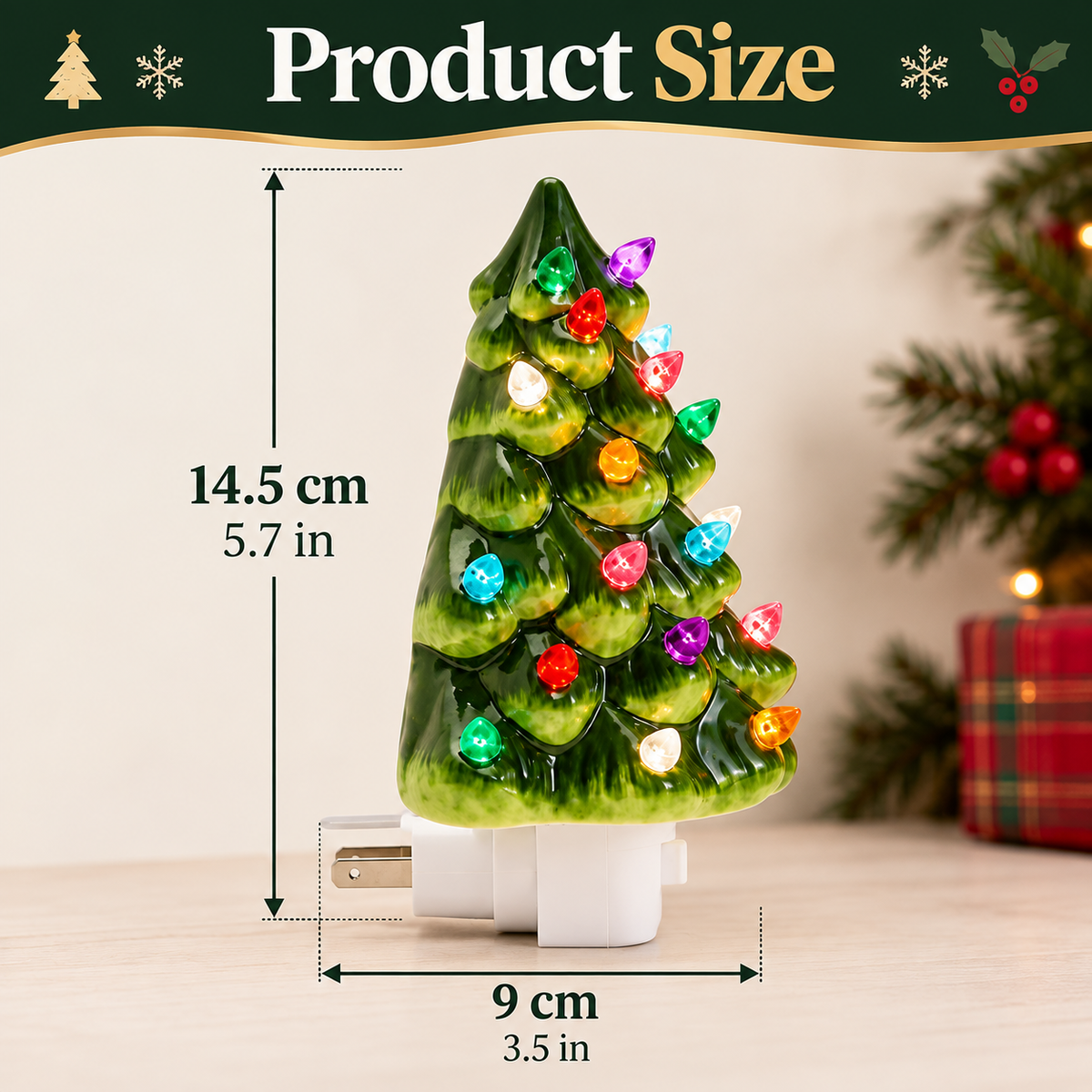 Christmas Tree Plug-In Night Light