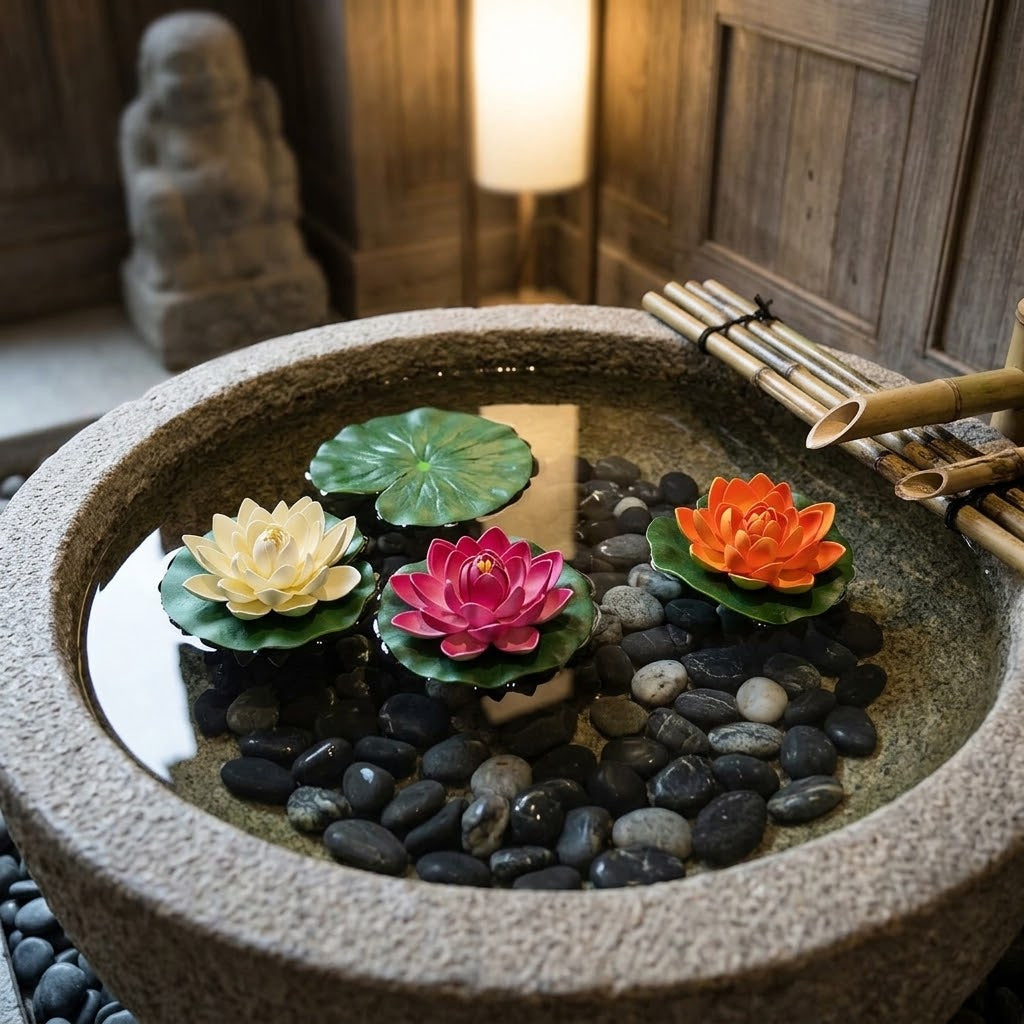 Floating Lotus Water Decoration