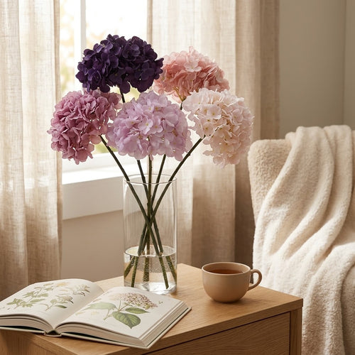 Oversized Garden Hydrangea Stem