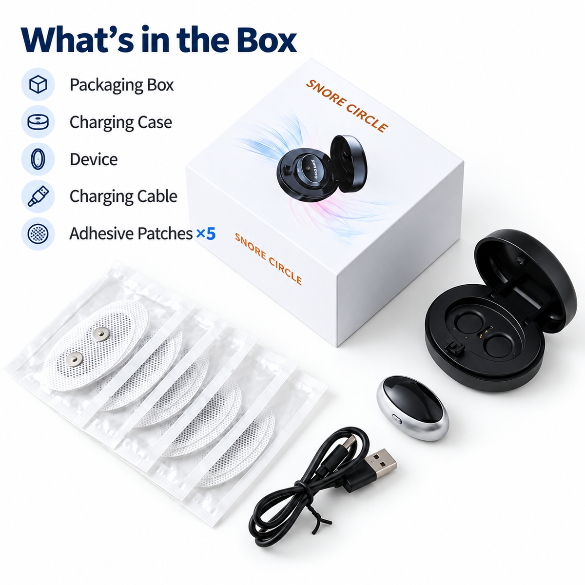 Smart Anti-Snore Chin Device | Stop Snoring, Mask-Free