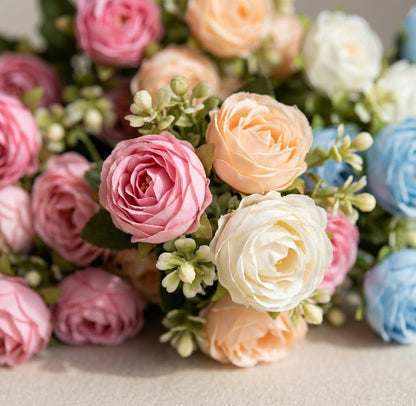 Nordic Peony & Baby's Breath Bouquet