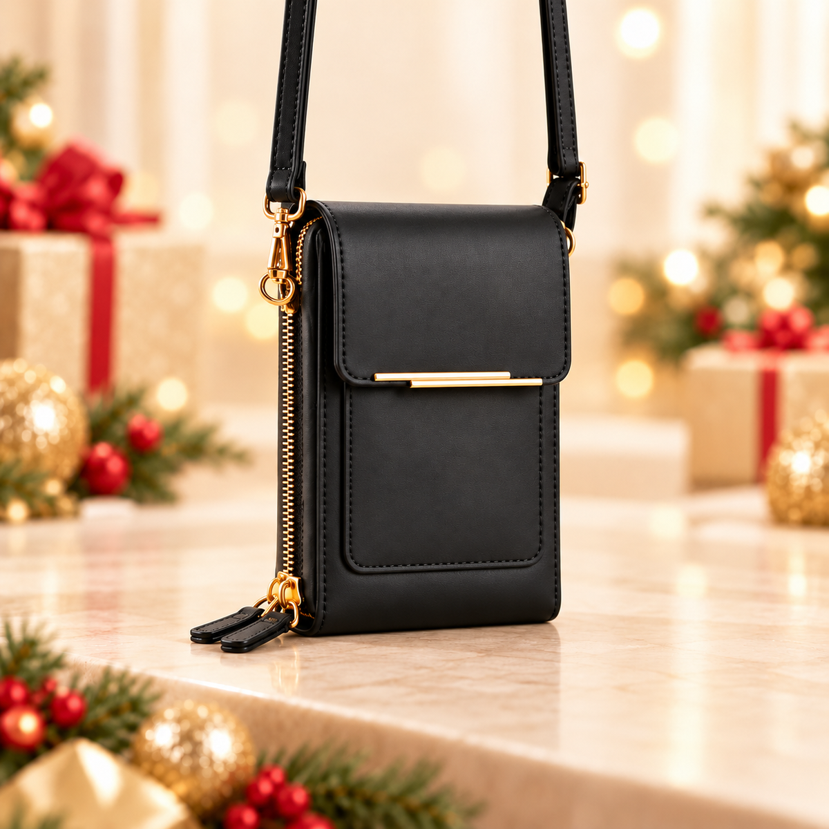 Touchscreen Crossbody Phone Wallet – A Thoughtful Gift for Her