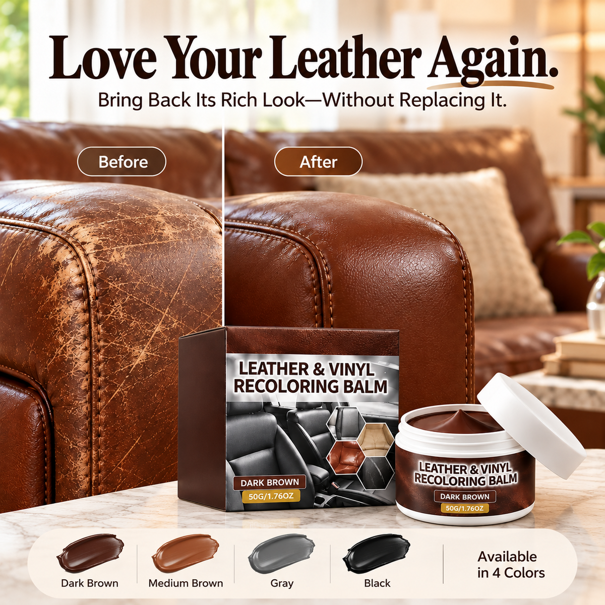 Leather & Vinyl Repair Balm