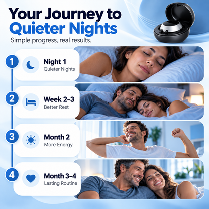Smart Anti-Snore Chin Device | Stop Snoring, Mask-Free
