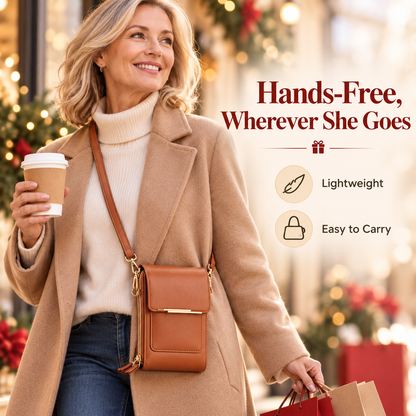 Touchscreen Crossbody Phone Wallet – A Thoughtful Gift for Her