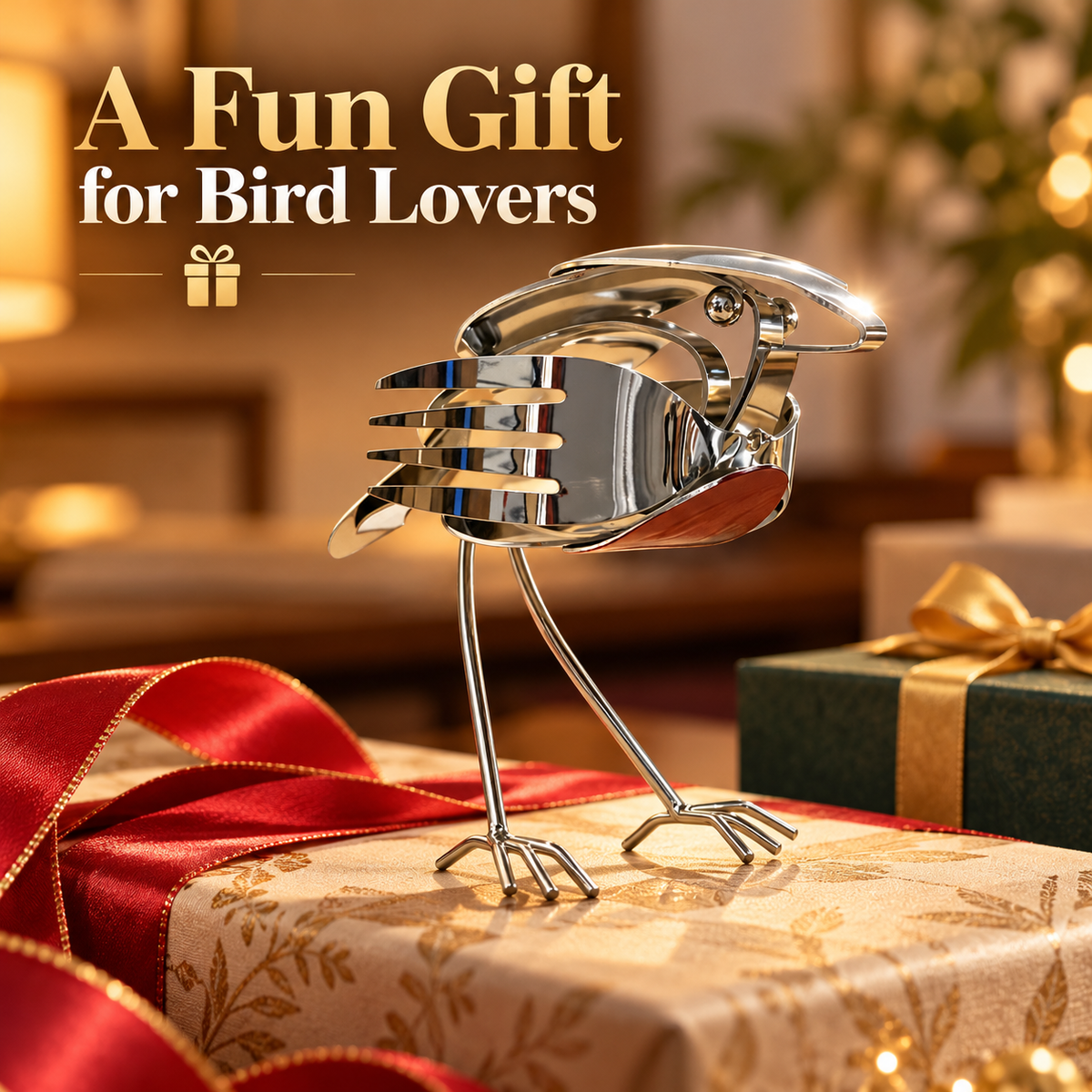 Creative Metal Bird Sculpture