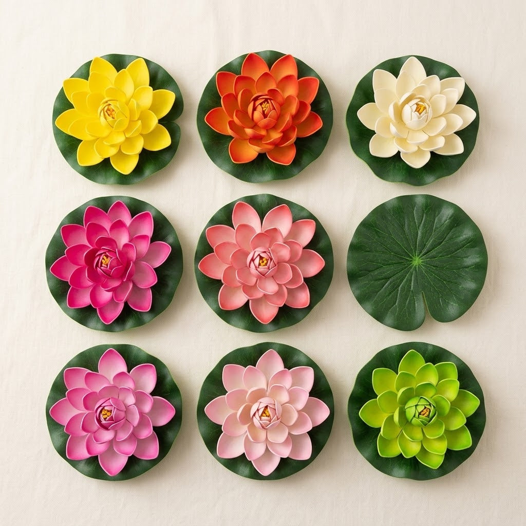 Floating Lotus Water Decoration