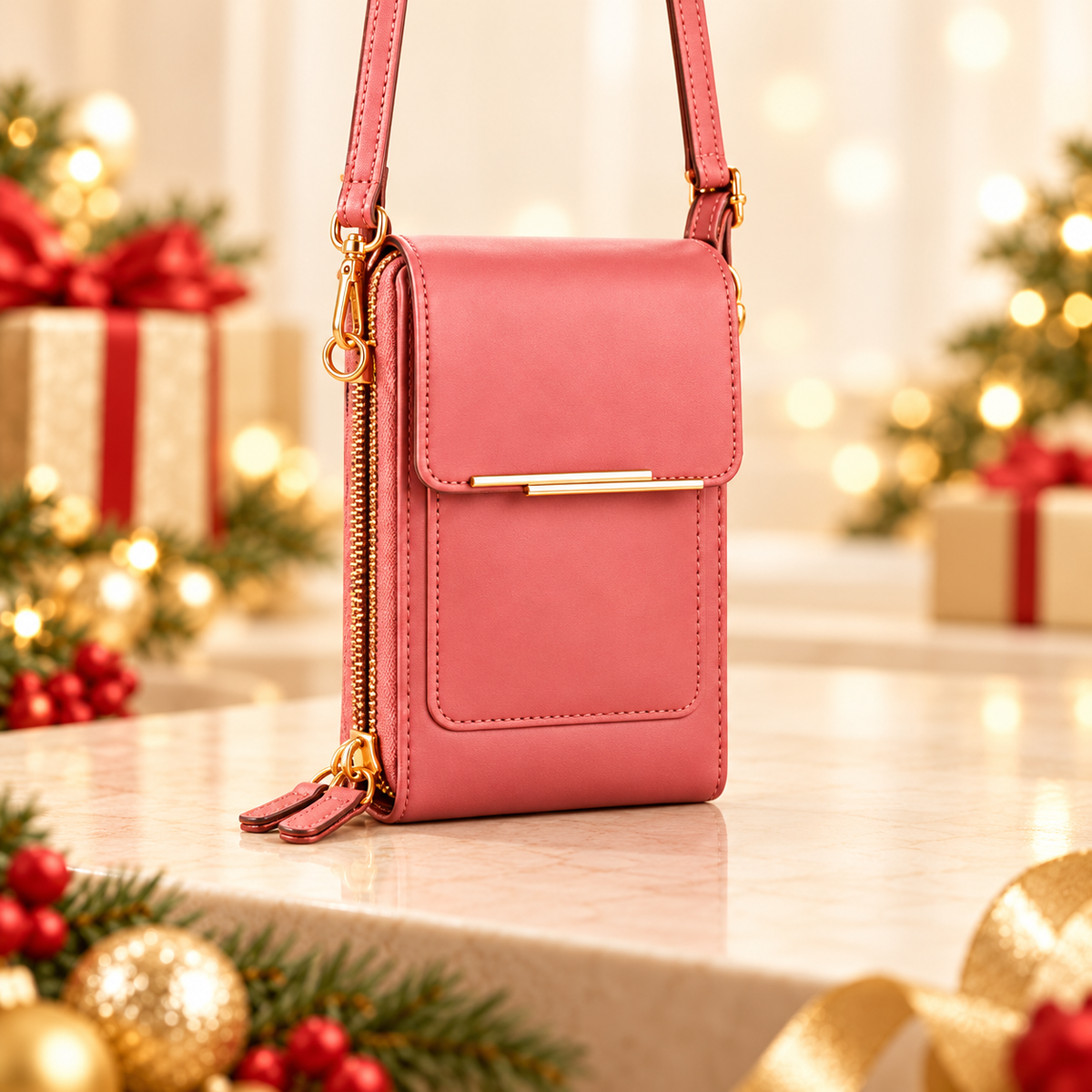 Touchscreen Crossbody Phone Wallet – A Thoughtful Gift for Her