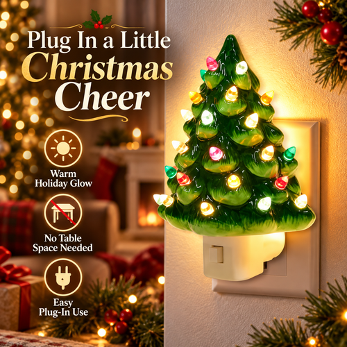 Christmas Tree Plug-In Night Light