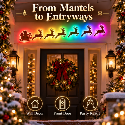 16-Color Christmas Wall Lights