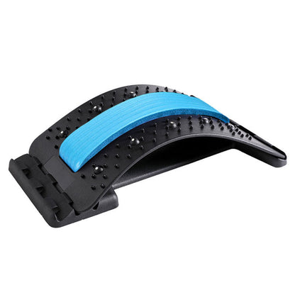 Back Stretcher for Lower Back Pain Relief - 4 Level Adjustable Lumbar Back Cracker Board