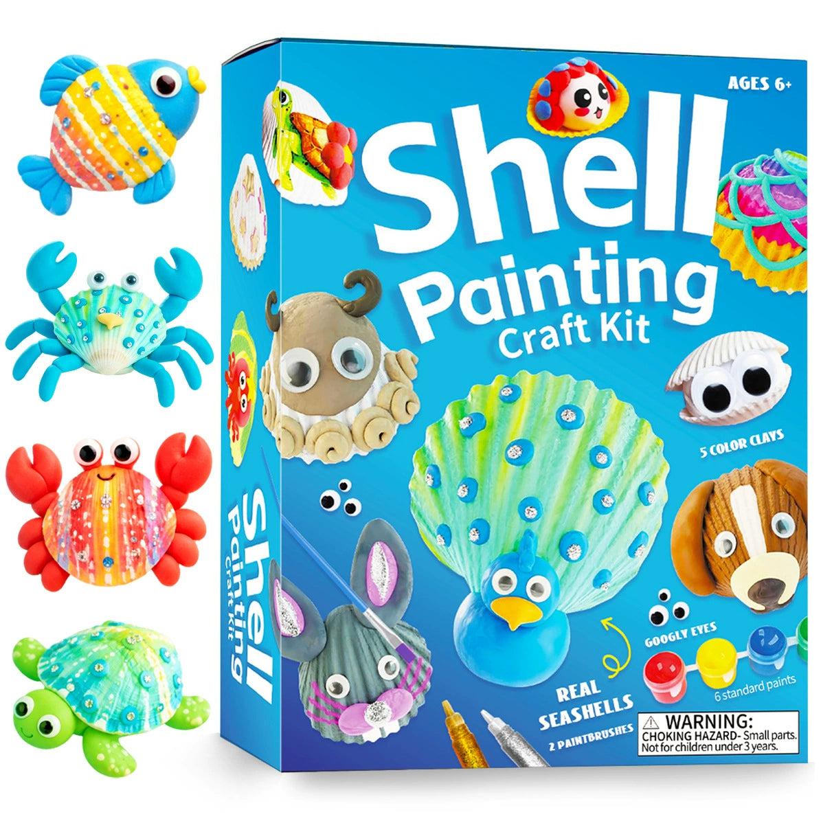 Sea Shell Painting Kit