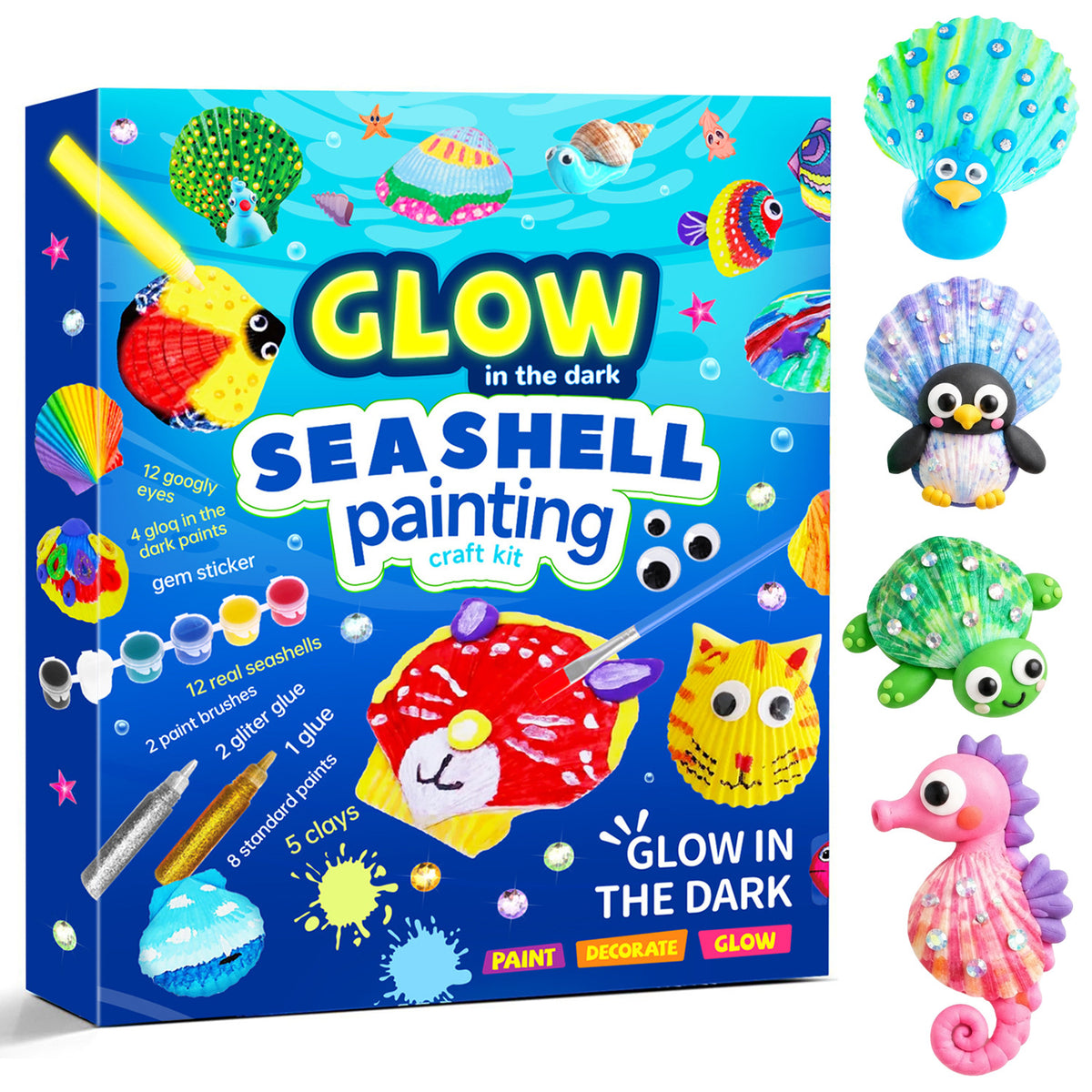 Sea Shell Painting Kit