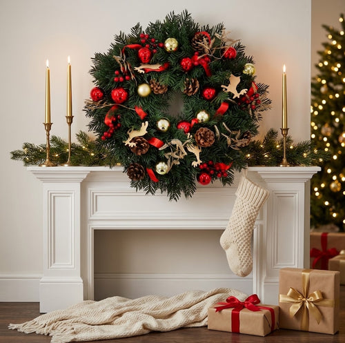 Decorative Christmas wreaths