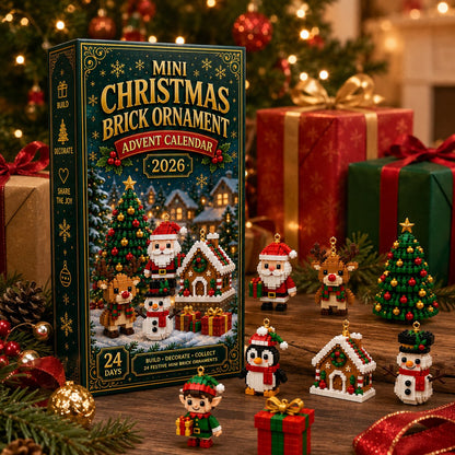24-Day Mini Christmas Ornament Advent Calendar