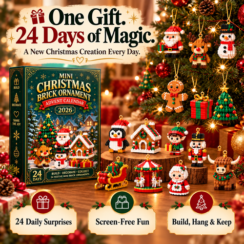 24-Day Mini Christmas Ornament Advent Calendar