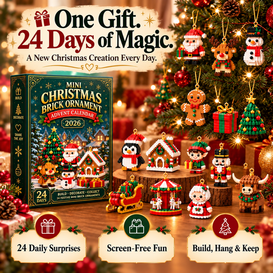 24-Day Mini Christmas Ornament Advent Calendar
