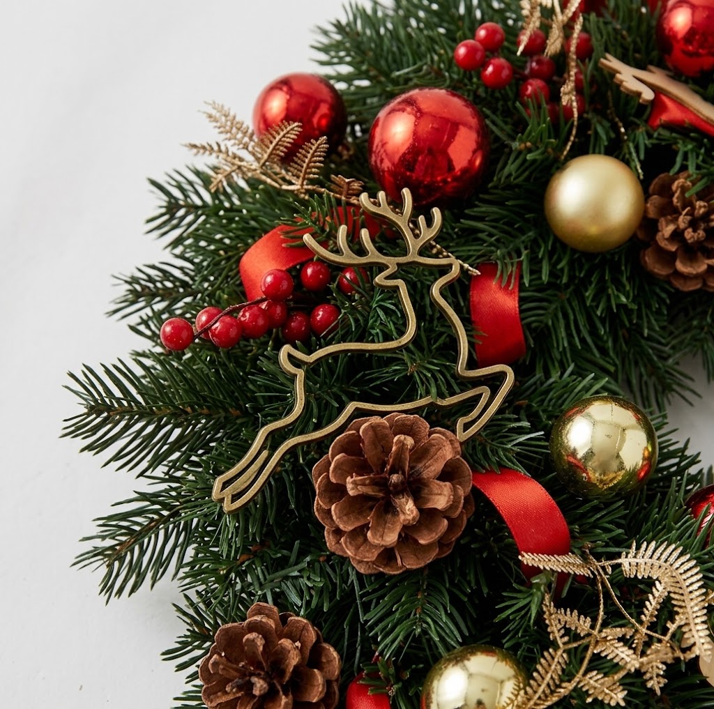Decorative Christmas wreaths
