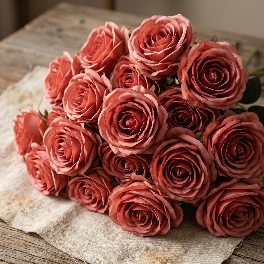 Vintage Edge Rose Bouquet