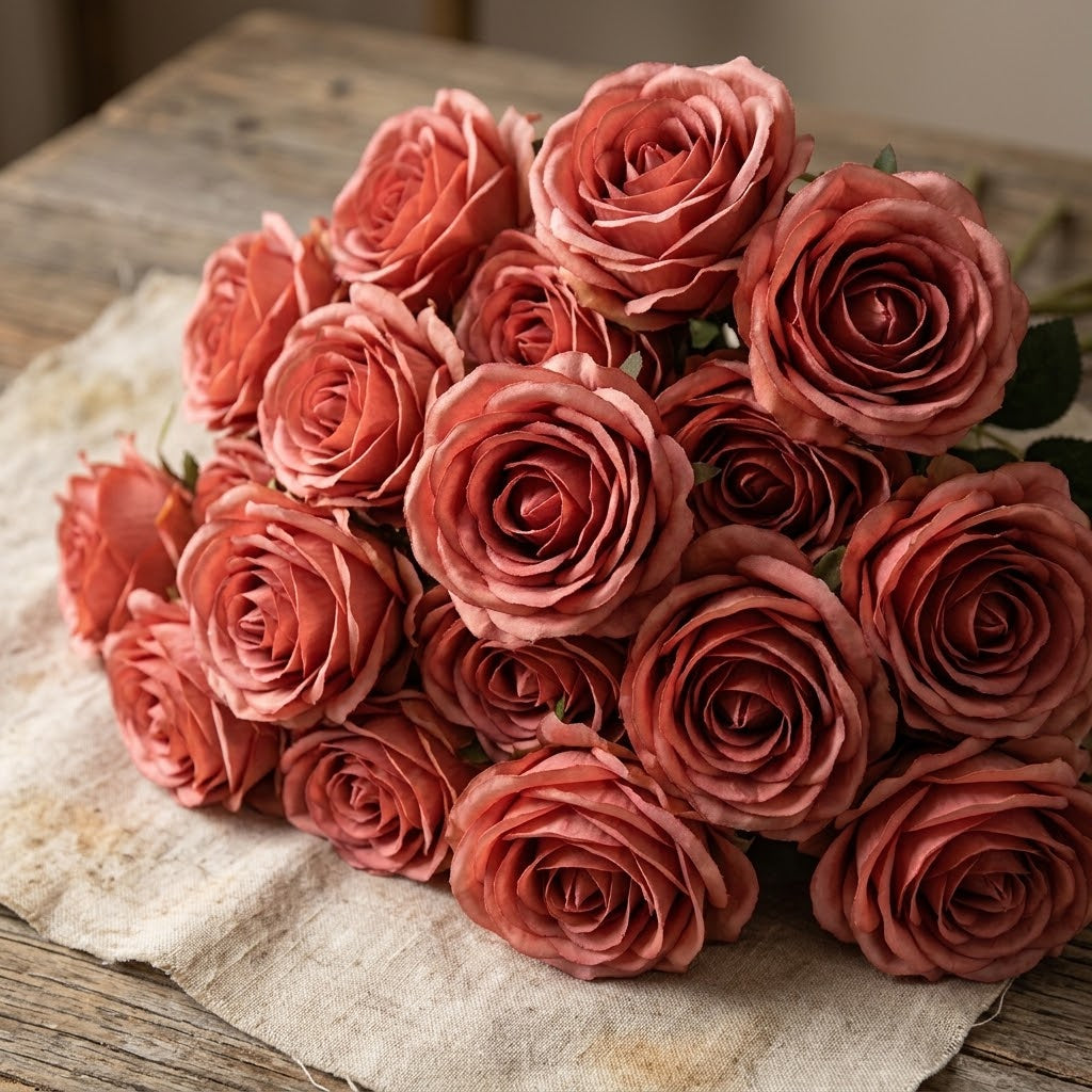 Vintage Edge Rose Bouquet
