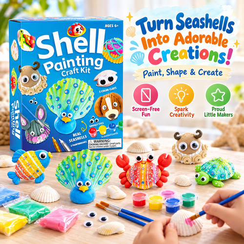 Sea Shell Painting Kit
