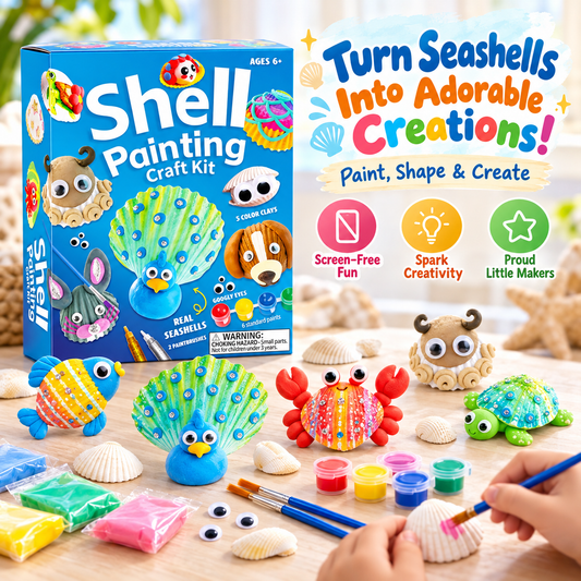 Sea Shell Painting Kit