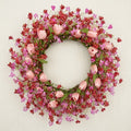Spring Floral Door Wreath